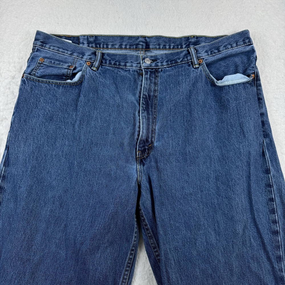 Levi's 560 Jeans Mens Size 40x30 Blue Relaxed Tapered Medium Wash Denim Casual